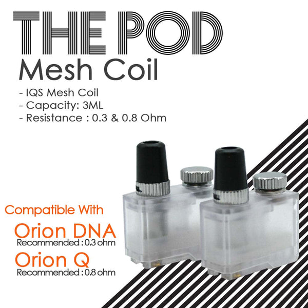 IQS MESH PODS FOR THE ORION (2 Pack)